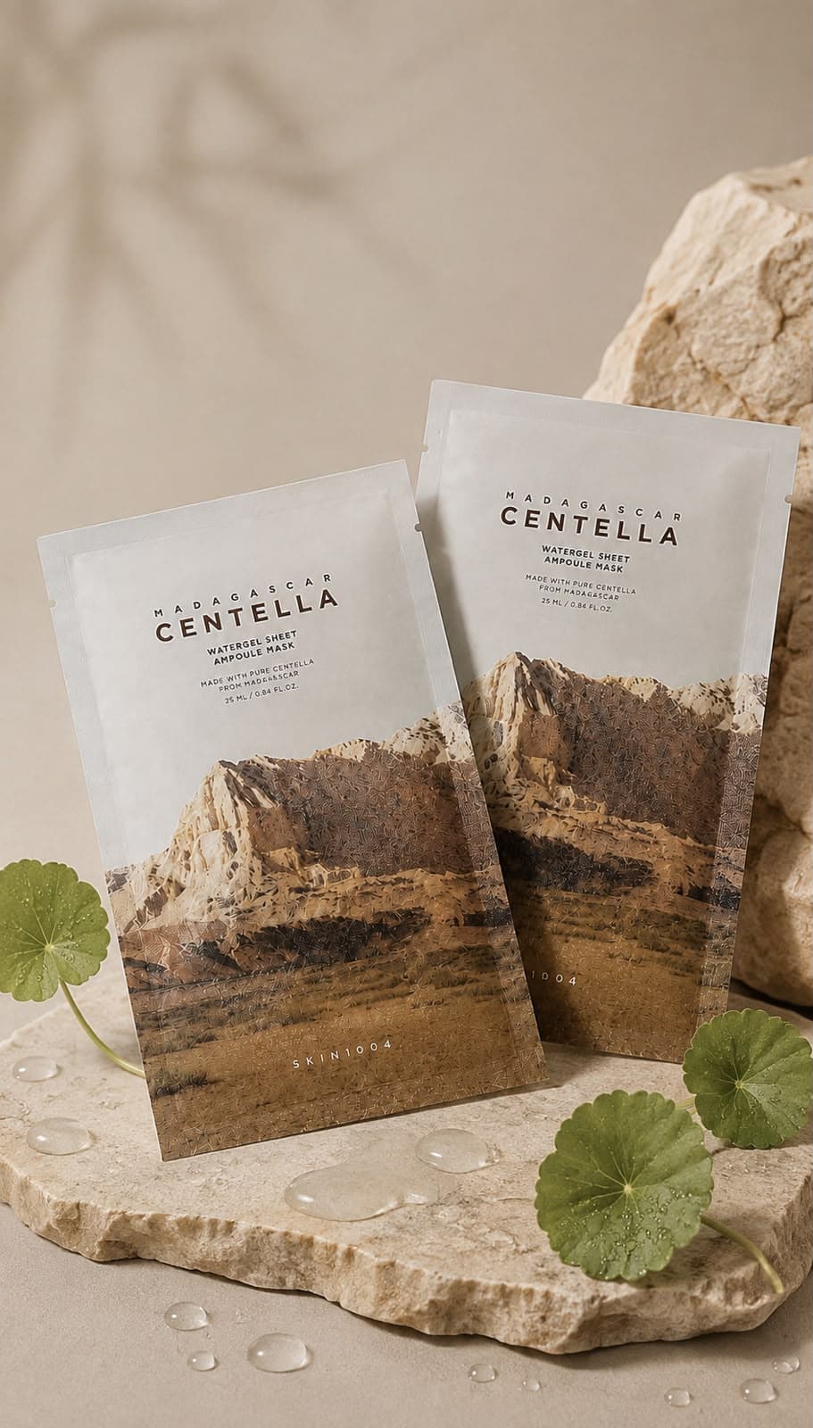 SKIN1004 Madagascar Centella — Watergel Sheet Ampoule Mask